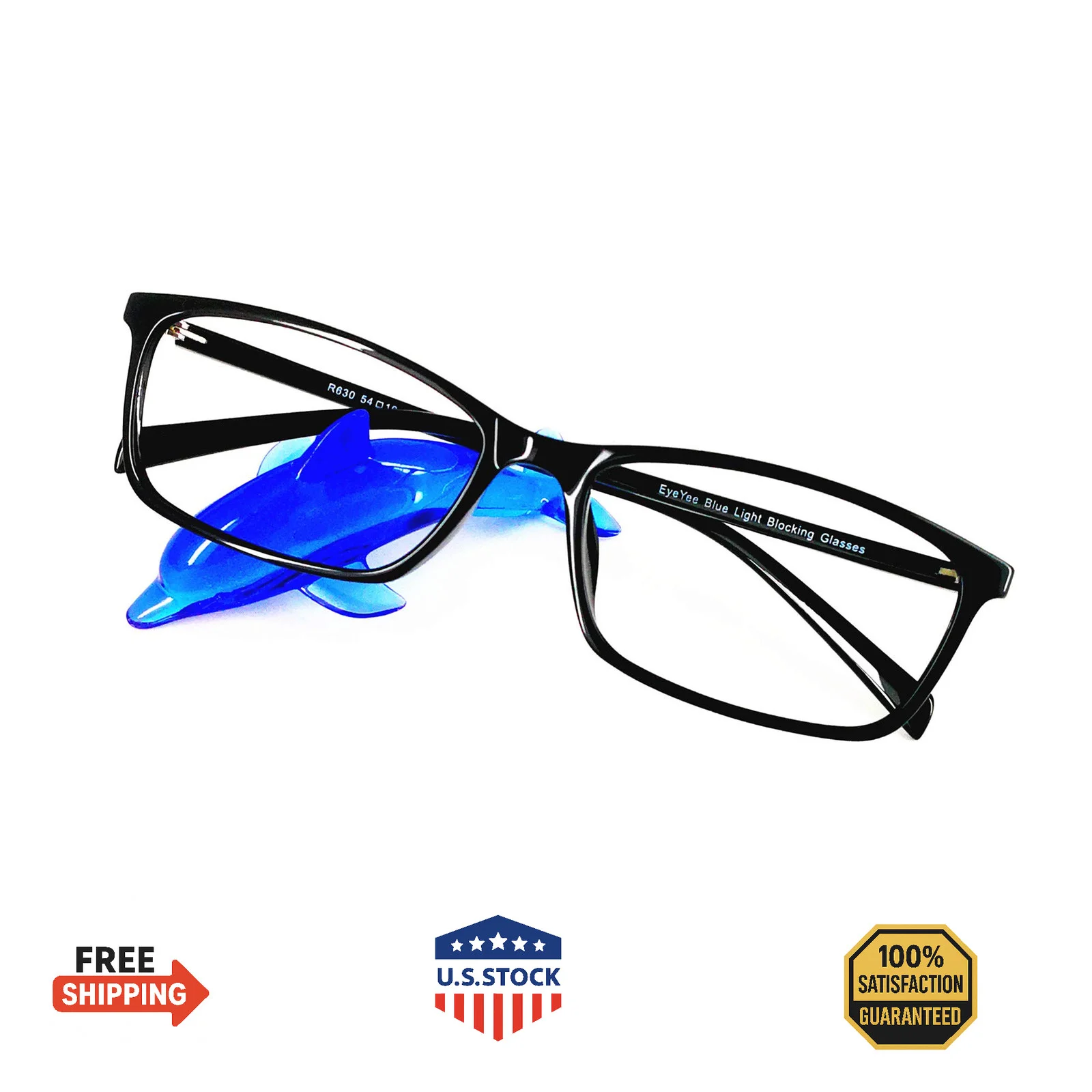 EyeYee Computer Reading Glasses Blue Light Blocking - Reader Eyeglasses Anti Gla 3